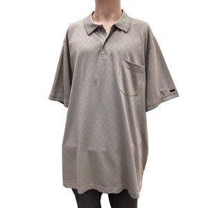 Greg Norman Men's Tan Golf Shirt/Polo Size XXL SKU 659